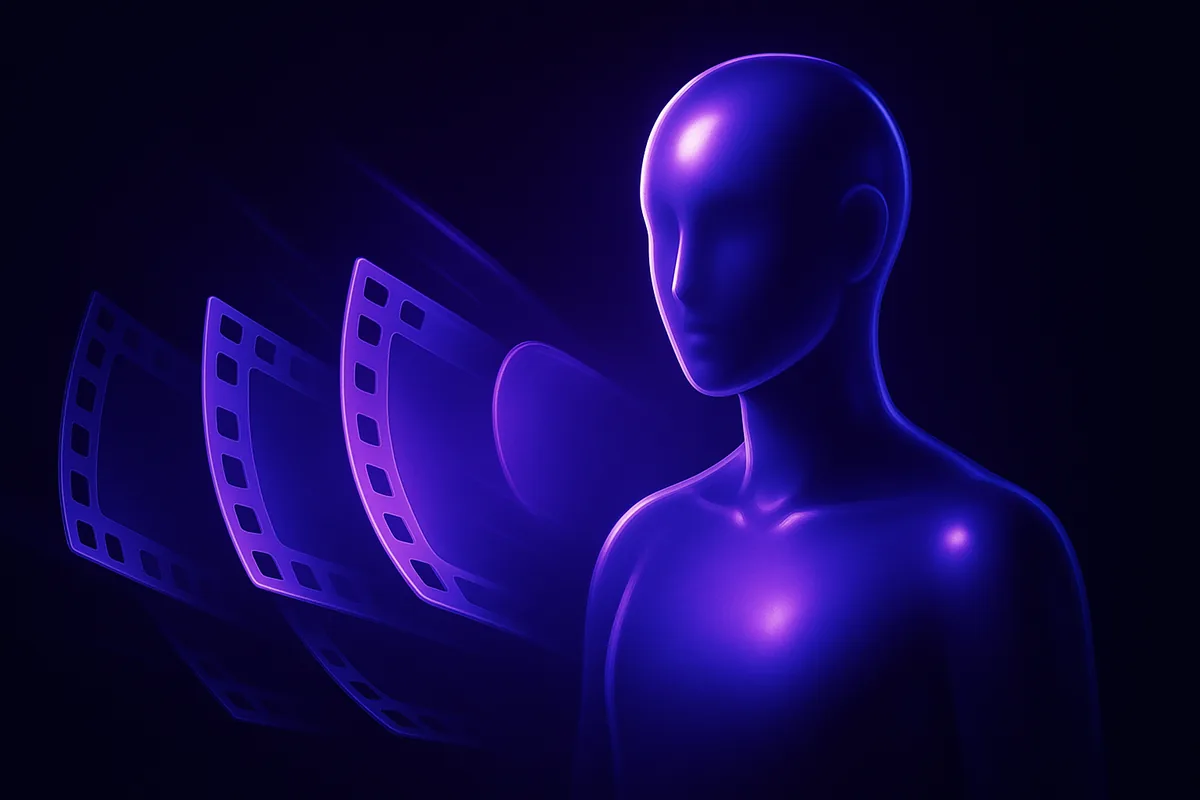 A consistent AI influencer character animated with cinematic motion, illustrating Sora 2 for AI influencers